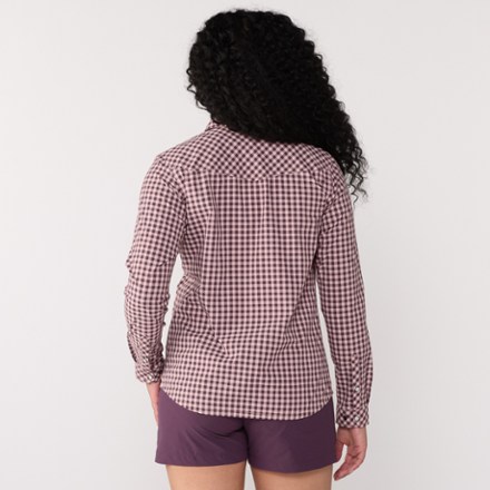 (取寄) スティオ レディース エディ ロングスリーブ シャツ - ウィメンズ STIO women Eddy Long-Sleeve Shirt - Women's Rustic Rose Gingham Stio Eddy Long-Sleeve Shirt - Women's | REI Co-op