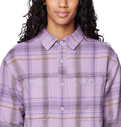 Mountain Hardwear Plusher Relaxed Long-Sleeve Flannel Shirt - Women's 3
