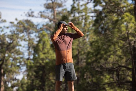 Location Image for Merino Blend 200 Realfleece Descender Long-Sleeve Half-Zip - Men's