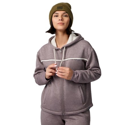 Free Country Luxe+ Zip-Up Sherpa Fleece Lined Jacket - Women's 0