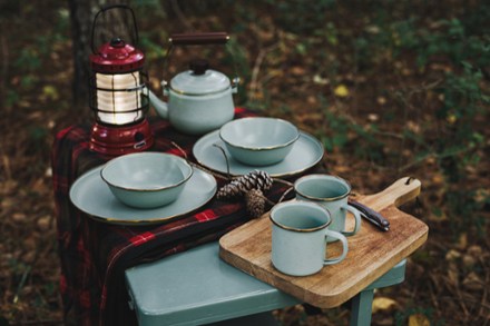 Location Image for Enamelware Plates - Package of 2