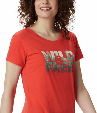 Columbia Hidden Lake Crew T-Shirt - Women's 4