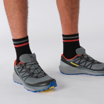 Salomon Sense Ride 4 GORE-TEX Invisible Fit Trail-Running Shoes - Men's 5