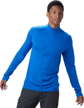Mountain Hardwear Diamond Peak 1/2-Zip Base Layer Top - Men's 0