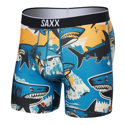 Saxx Volt Breathable Mesh Boxer Briefs - Men's 0