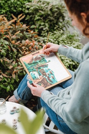 Elle Cree Mount Rainier National Park Paint-by-Number Kit 2