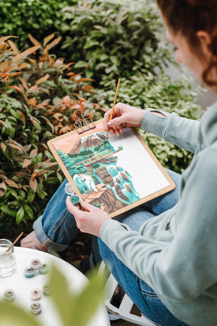 Location Image for Mount Rainier National Park Paint-by-Number Kit