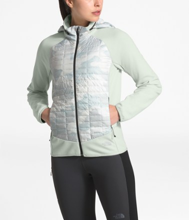 north face hybrid jacket women's