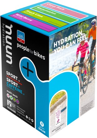 NUUN Sport People for Bikes Mixed Hydration Tablets - Package of 4 2