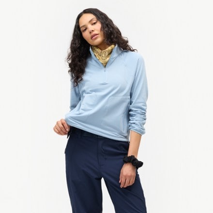 On Body Image of color Blue Fog