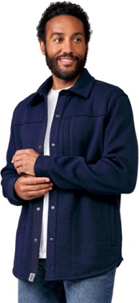 Free Country Sweater Fleece Shirt Jacket - Men's 2