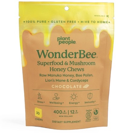 Plant People WonderBee Superfood & Mushroom Honey Chews 0