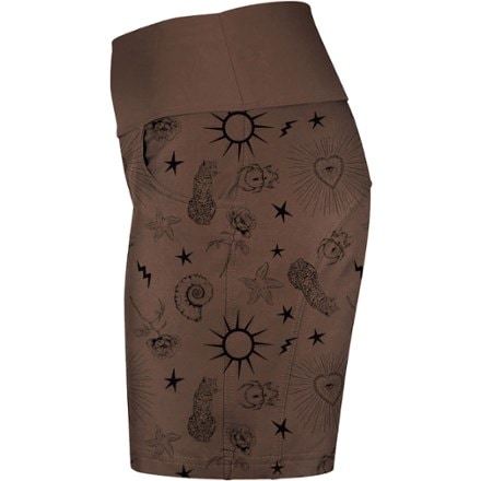 SHREDLY Limitless Stretch Waistband High-Rise Bike Shorts - Women's 3