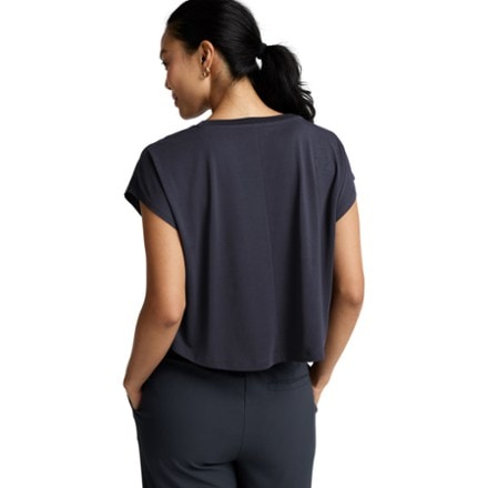 Beyond Yoga Studio Luxe Cropped T-Shirt - Women's 1