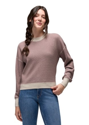 prAna Touchstone Long-Sleeve Crew Sweatshirt - Women's 1