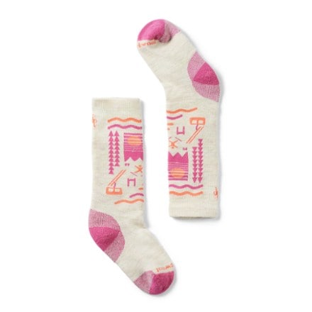 Smartwool Wintersport Full Cushion Ski Day Over The Calf Socks - Kids' 0