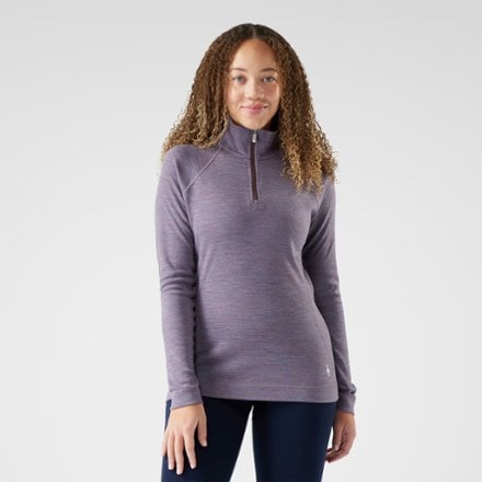 Smartwool Classic Thermal Merino Quarter-Zip Base Layer Top - Women's 1
