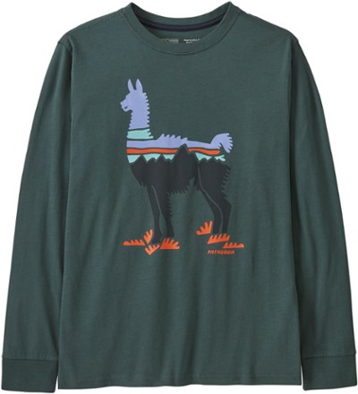 Patagonia Long-Sleeve Regenerative Organic Certified Cotton Graphic T-Shirt - Kids' 0