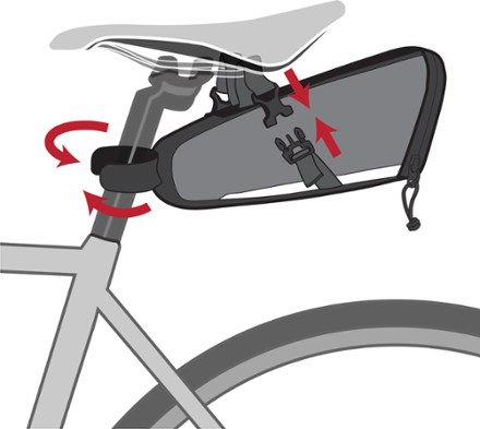 Two Wheel Gear Commute Seat Pack - Large 6