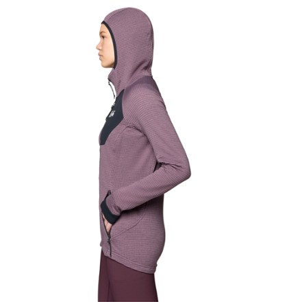 Mountain Hardwear Polartec Power Grid Full-Zip Fleece Hoody