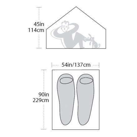 Tent Diagram (Gray/Gold)