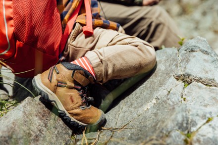 KEEN Ridge Flex Waterproof Hiking Boots - Little Kids' 7
