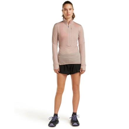 Icebreaker Merino Blend 200 Realfleece Descender Long-Sleeve Half-Zip - Women's 3