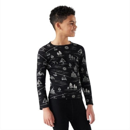 Smartwool Classic Thermal Merino Crew Base Layer Top - Kids' 3