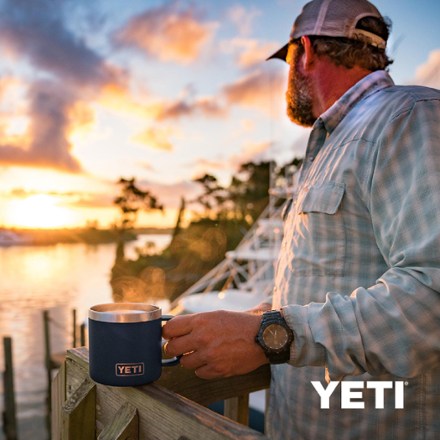 Yeti Rambler Mug, Navy, 14 oz Capacity