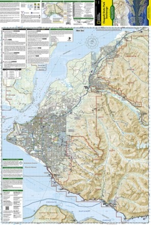 National Geographic Chugach State Park / Anchorage Topographic Map 2
