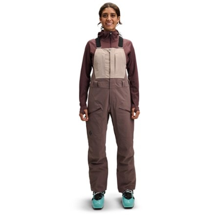 Black Diamond Recon Stretch Bib Pants - Women's 1
