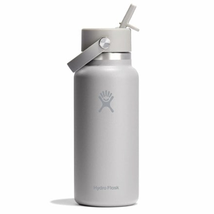 Hydro Flask Wide-Mouth Vacuum Water Bottle with Flex Straw Cap - 32 fl. oz. 0