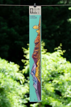 Hydrascape Stickers Flatirons & Longs Peak Infinity Sticker 1