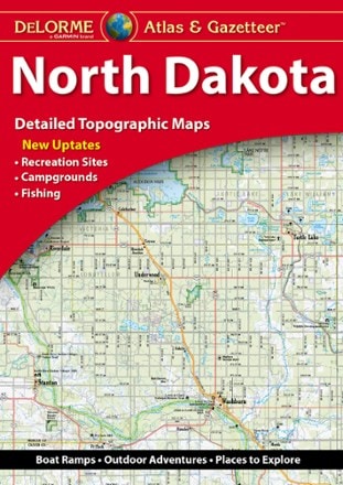 DeLorme North Dakota Atlas and Gazetteer - 2022 Edition 0