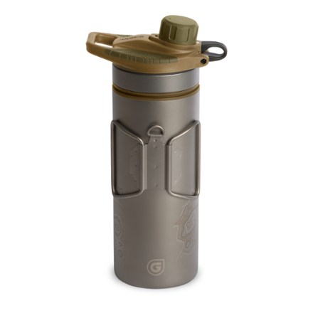 GeoPress Ti Water Filter and Purifier Bottle - 24 fl. oz.