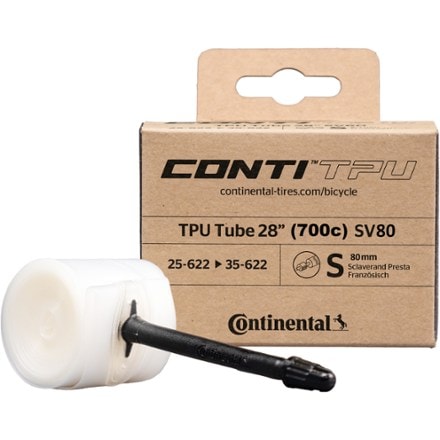 Continental TPU Tube - 700c - 80 mm Presta Valve 0