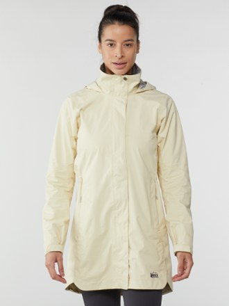 REI Co-op Women's Rainier Long Line Rain Jacket