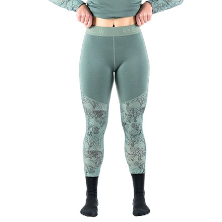 Wild Rye Jane 7/8 Base Layer Leggings - Women's 0