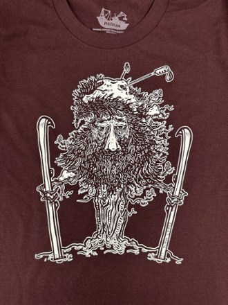Slow Loris Ski Tree Dude T-Shirt 0