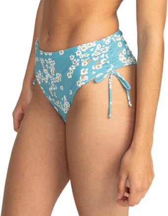 Roxy Printed Beach Classics Mod Lace-Up Swimsuit Bottoms - Women's 3