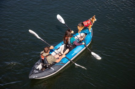 Aquaglide Chinook 120 Inflatable Kayak with Pump 7