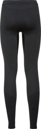 Performance Essentials Warm Base Layer Bottoms Women s Black Odlo Graphite Grey L