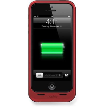 Front view in use (Red)