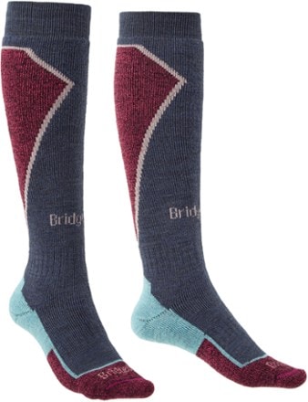 Bridgedale Ski Midweight + Merino Endurance Over-Calf Socks - Women's 0