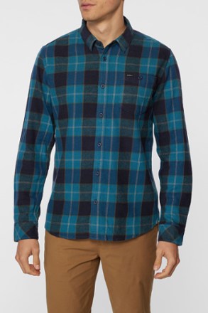 O'Neill Redmond Plaid Stretch Flannel Shirt - Men's | REI Co-op
