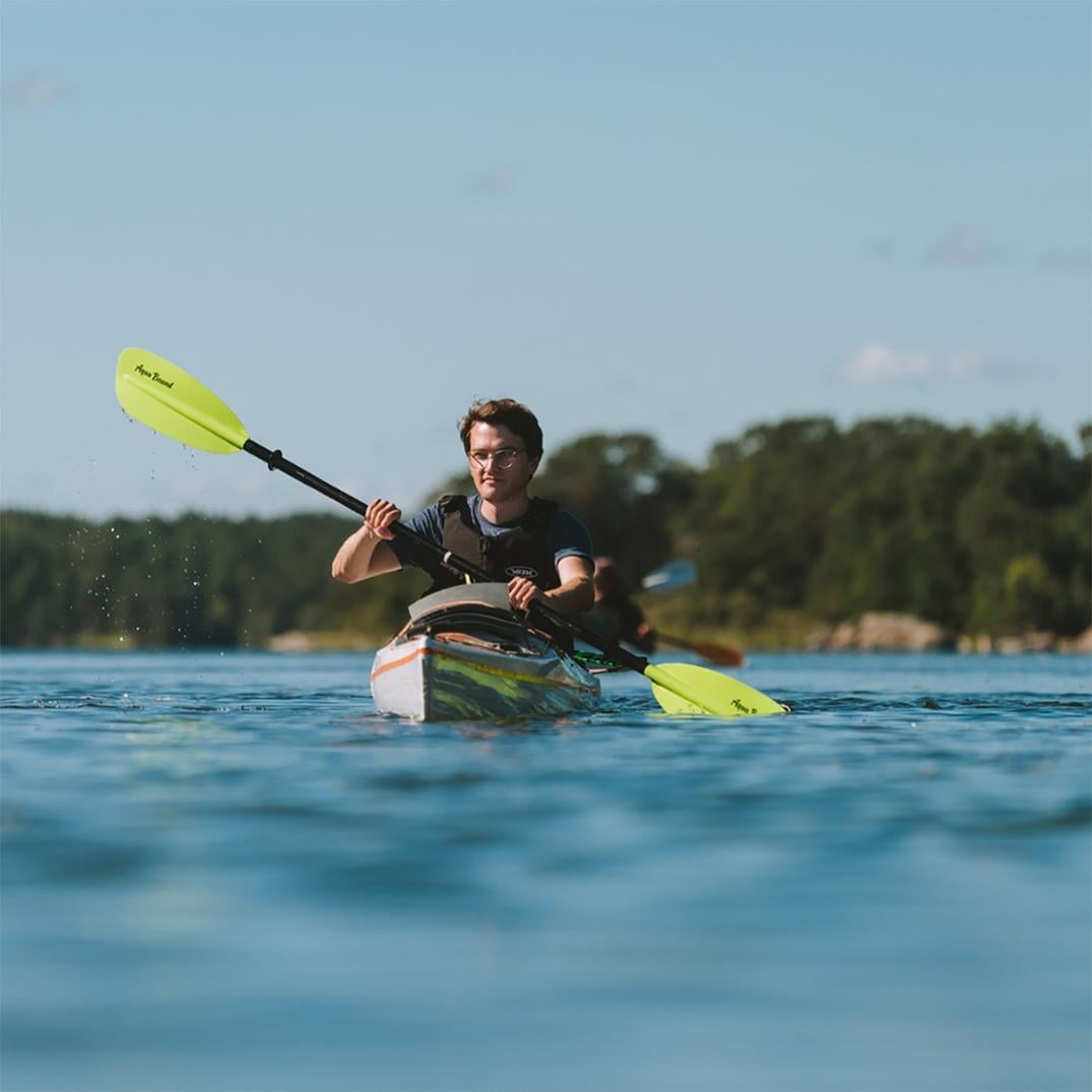 Location Image for Sting Ray Fiberglass 2-Piece Snap-Button Kayak Paddle