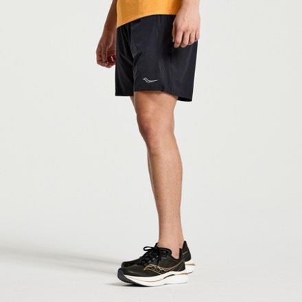 Saucony mens running top shorts