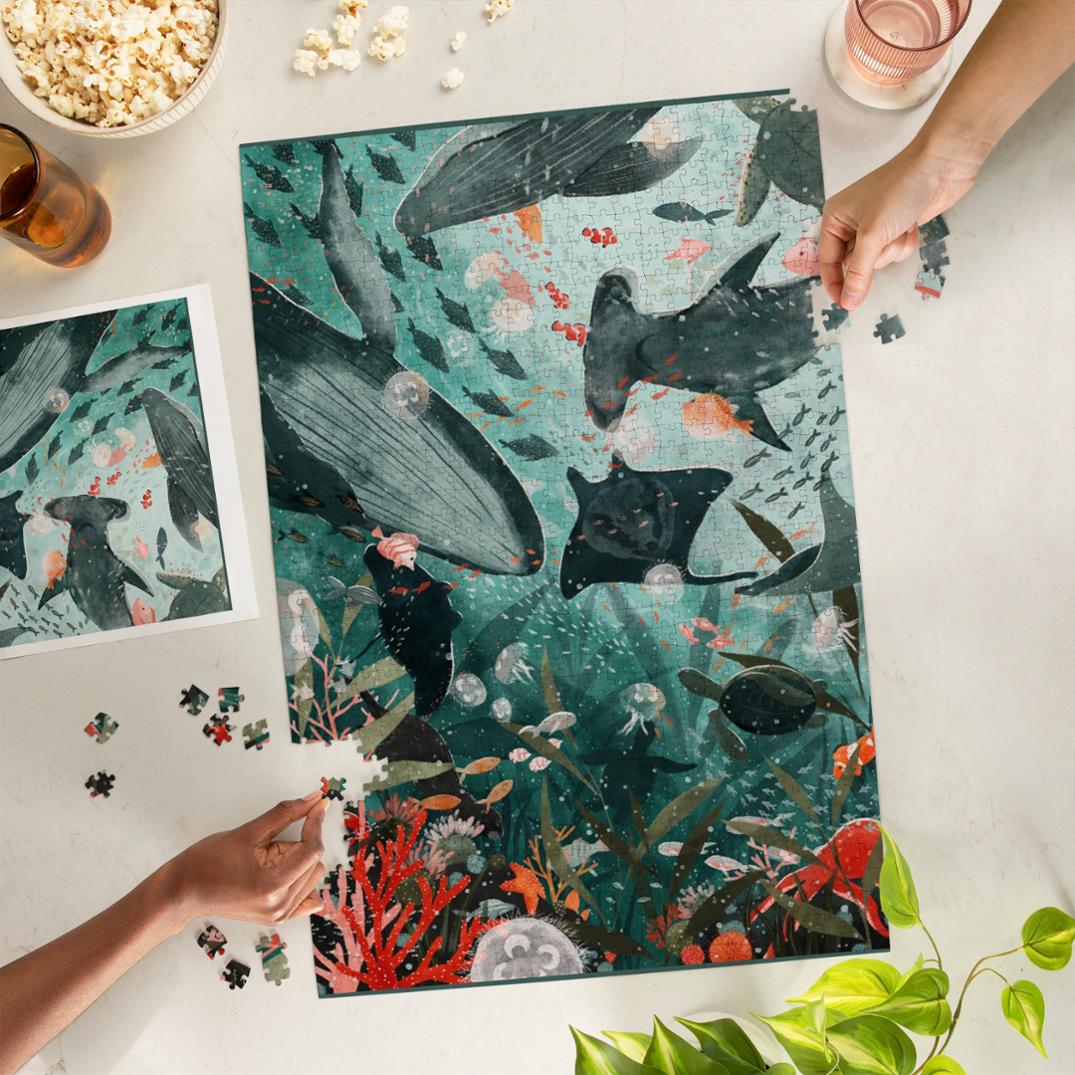 Location Image for Under the Sea Puzzle - 1,000 Piece