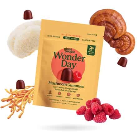 Plant People WonderDay Mushroom Gummies - 5 Servings 2