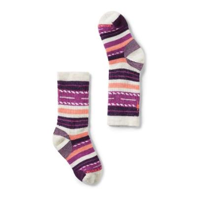 Smartwool Classic Hike Full Cushion Margarita Crew Socks Purple S (9-11) Kids